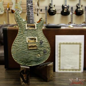 Paul Reed Smith PRS Private Stock PS6708 Quilt Top Custom 22 Modern “Tree of Life” Inlay Teal Mist - Image 15