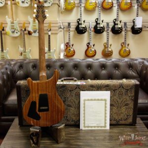 PRS Private Stock #6710 Violin II (Custom 22 Fat Back) Quilt Top Ziricote Fretboard Aqua Violet - Image 15