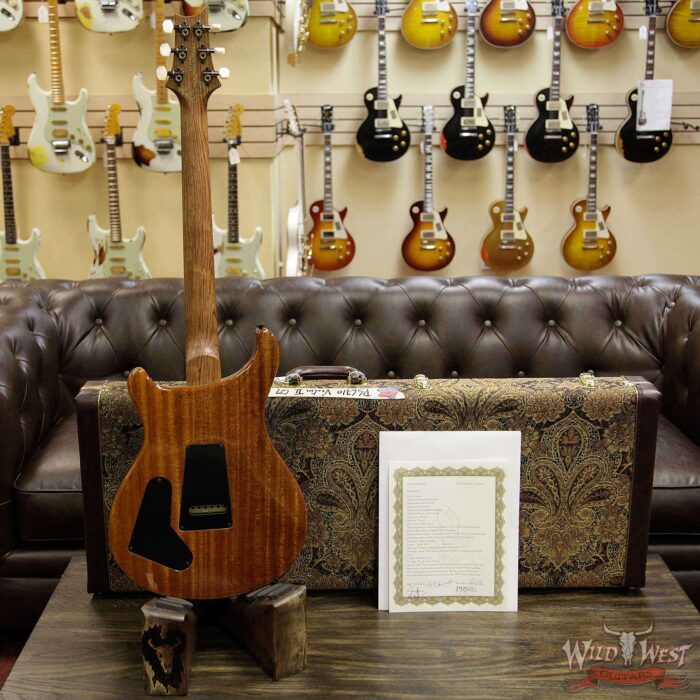 PRS Private Stock #6710 Violin II (Custom 22 Fat Back) Quilt Top Ziricote Fretboard Aqua Violet - Image 15