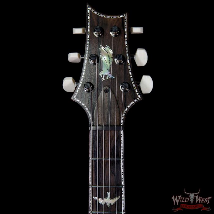 PRS Private Stock #6710 Violin II (Custom 22 Fat Back) Quilt Top Ziricote Fretboard Aqua Violet - Image 8