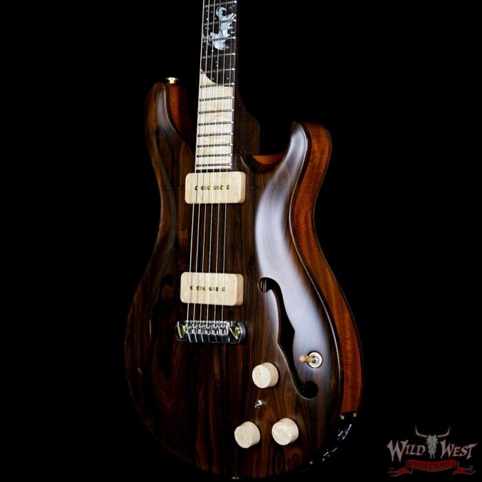 PRS Private Stock Ziricote Hollowbody II HB2 Piezo P90 Guitar of the Month December 2016 - Image 2