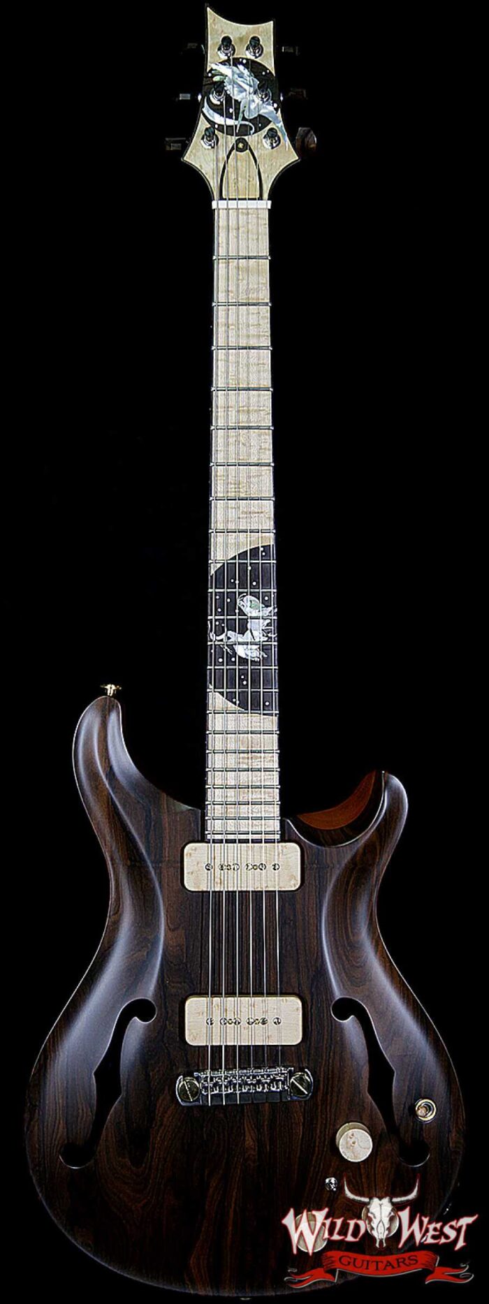 PRS Private Stock Ziricote Hollowbody II HB2 Piezo P90 Guitar of the Month December 2016 - Image 1