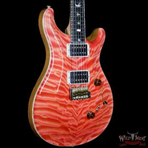 PRS Private Stock 7047 Custom 24/08 Quilt Top Swamp Ash Middle Sapele Back Tulip Neck Salmon Finish - Image 4