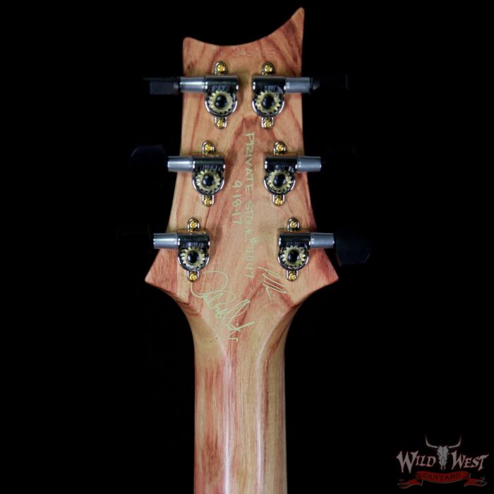 PRS Private Stock 7047 Custom 24/08 Quilt Top Swamp Ash Middle Sapele Back Tulip Neck Salmon Finish - Image 10