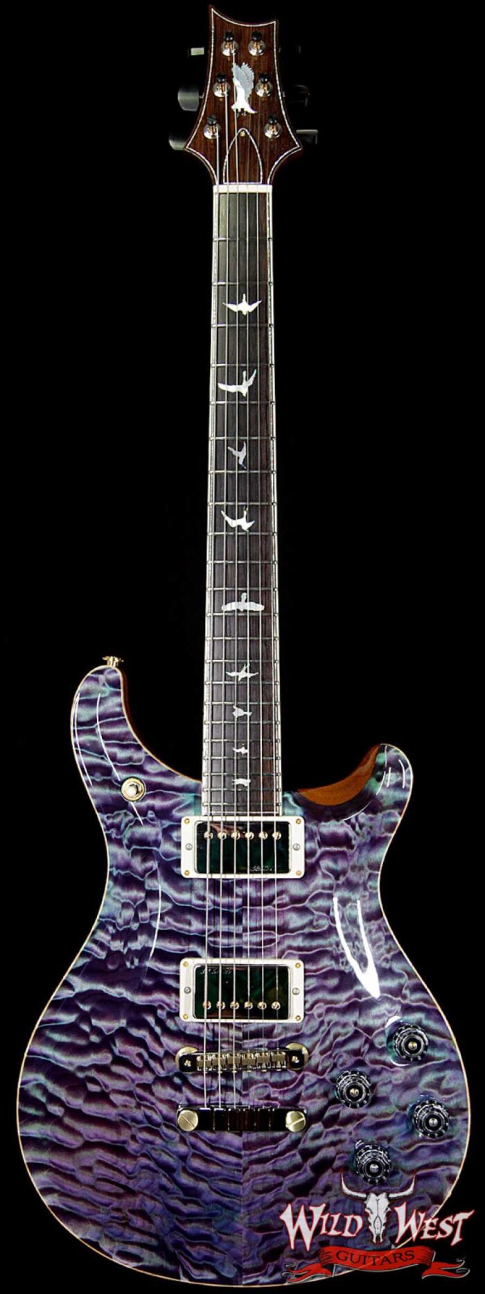 PRS Private Stock 7049 McCarty 594 Quilt Top Flame Mahogany Neck Rosewood Fretboard Northern Lights - Image 1