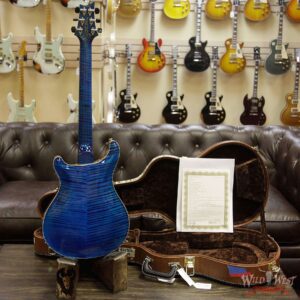 PRS Private Stock #7157 Hollowbody II HBII Brazilian Rosewood Top & Board Flame Maple Back and Neck Aquamarine - Image 13