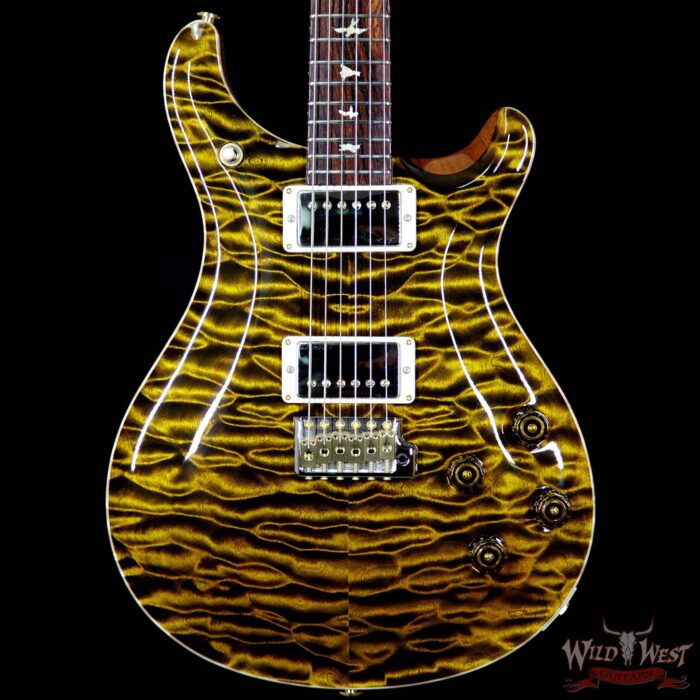 PRS Private Stock #7161 McCarty 594 Trem Quilt Top Flame Neck Cocobolo Fretboard Tiger Eye - Image 3
