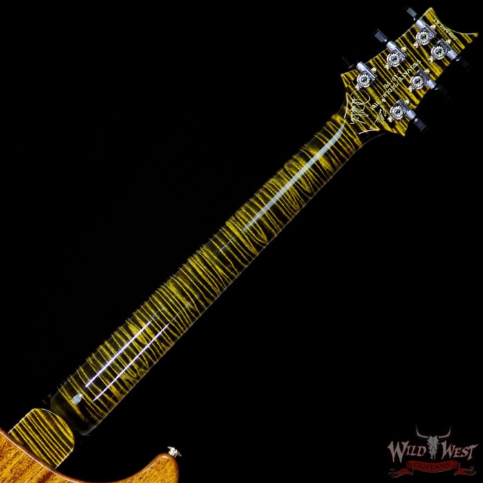PRS Private Stock #7161 McCarty 594 Trem Quilt Top Flame Neck Cocobolo Fretboard Tiger Eye - Image 10