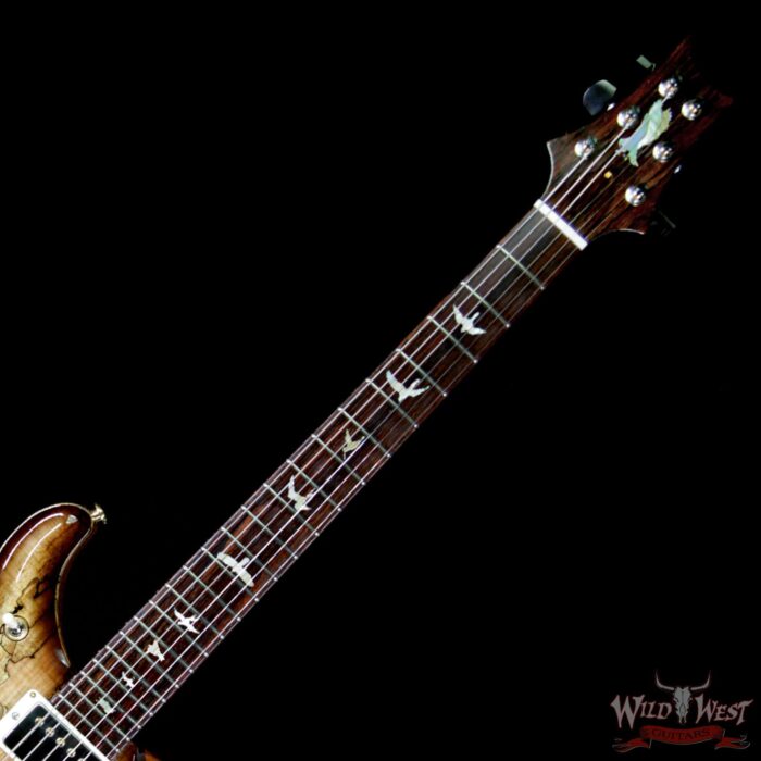 PRS Private Stock 7163 McCarty 594 Trem Spalted Maple Top Flame Neck Cocobolo Fretboard Natural - Image 11