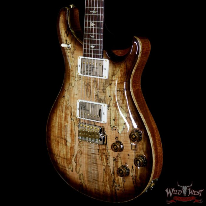PRS Private Stock 7163 McCarty 594 Trem Spalted Maple Top Flame Neck Cocobolo Fretboard Natural - Image 2