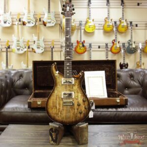 PRS Private Stock 7163 McCarty 594 Trem Spalted Maple Top Flame Neck Cocobolo Fretboard Natural - Image 13