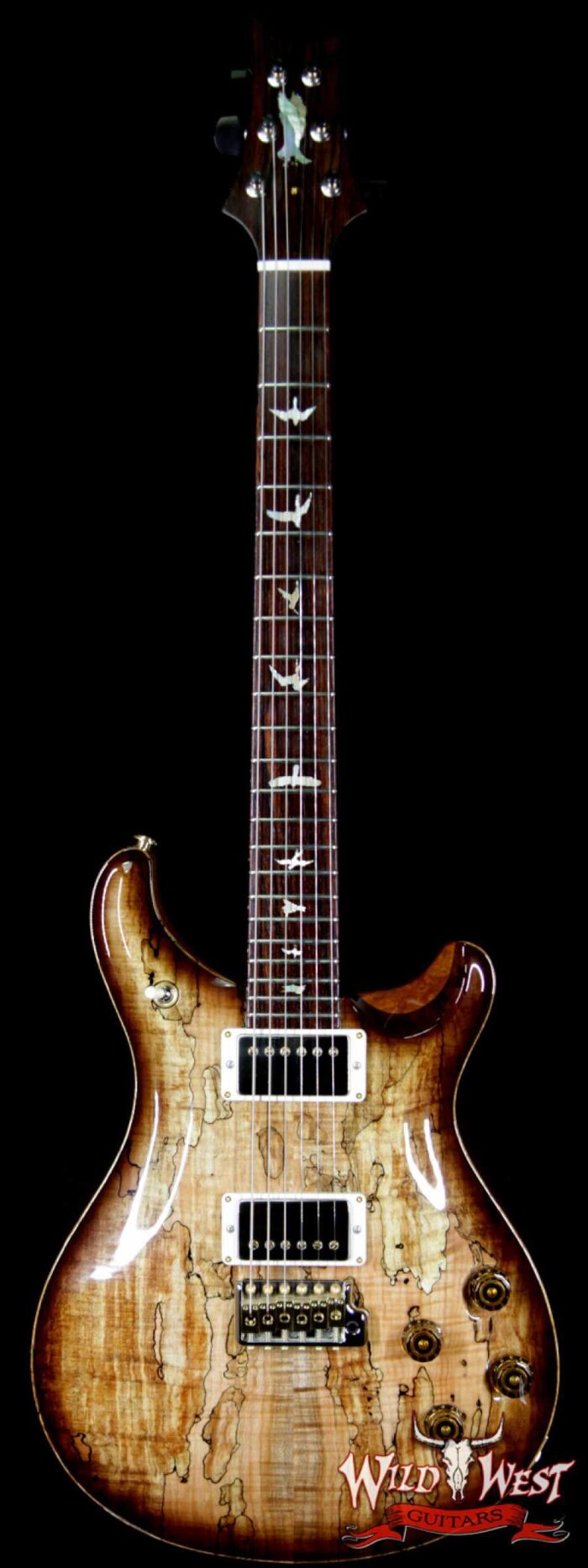 PRS Private Stock 7163 McCarty 594 Trem Spalted Maple Top Flame Neck Cocobolo Fretboard Natural - Image 1