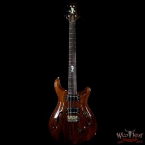 PRS Private Stock #7169 Custom 24 Piezo Semi-Hollow Brazilian Rosewood Top & Board Flame Maple Neck Natural - Image 4