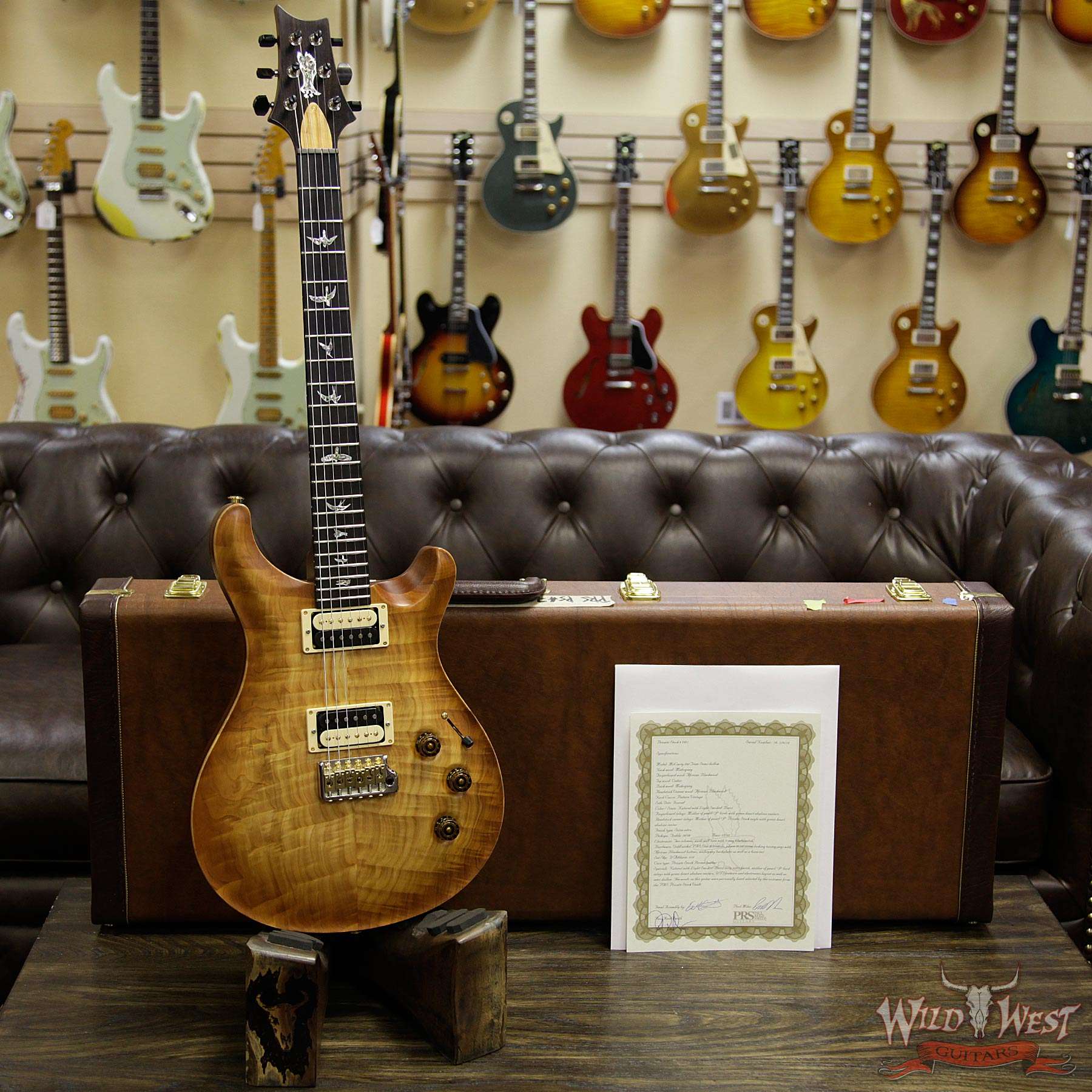 prs-ps7471-mc594tremsh-259118-d1__wwg.jpg PRS Private Stock #7471 McCarty 594 Trem Semi-Hollow Cedar Top African Blackwood Fingerboard Natural with Light Smoked Burst - Image 12