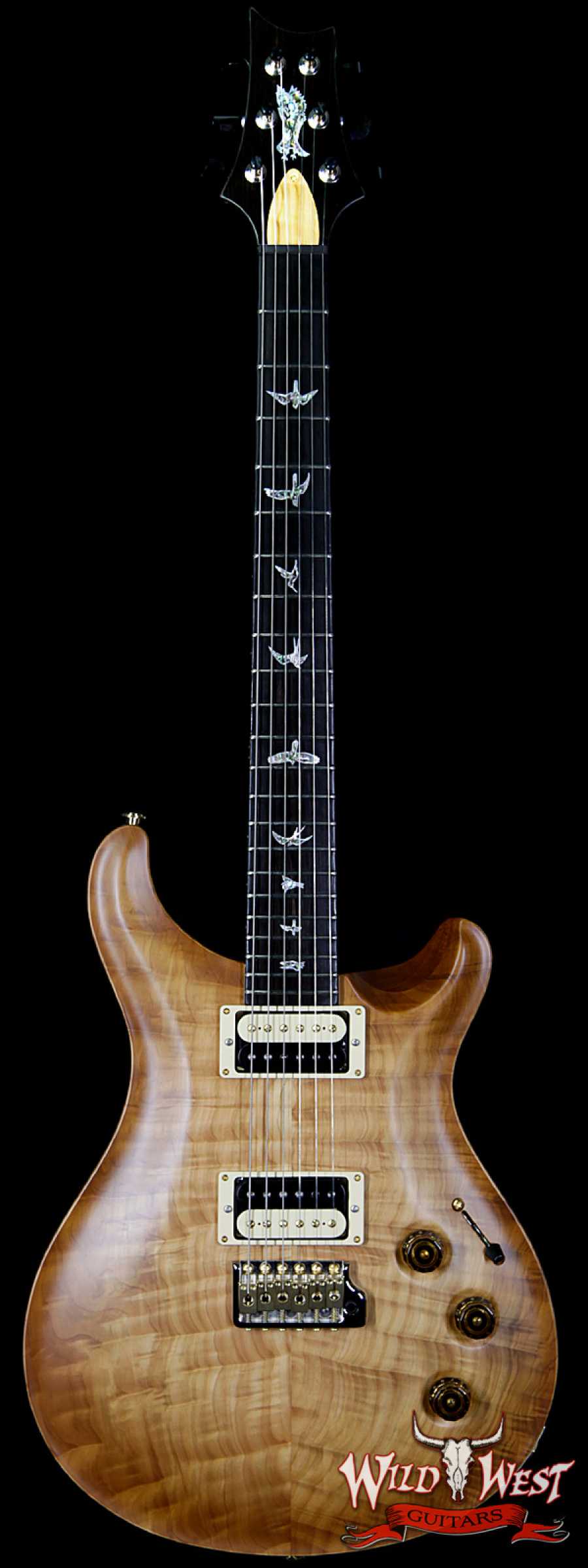 prs-ps7471-mc594tremsh-259118-main__wwg_large.jpg PRS Private Stock #7471 McCarty 594 Trem Semi-Hollow Cedar Top African Blackwood Fingerboard Natural with Light Smoked Burst - Image 1
