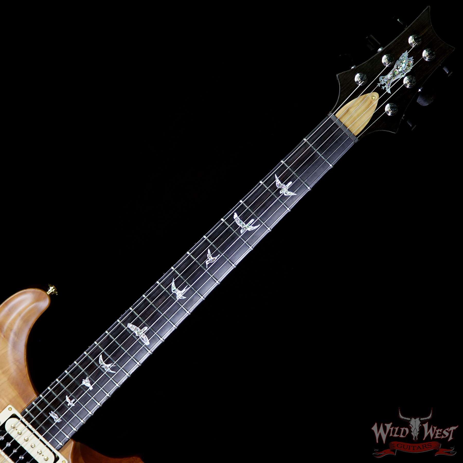 prs-ps7471-mc594tremsh-259118-nf__wwg.jpg PRS Private Stock #7471 McCarty 594 Trem Semi-Hollow Cedar Top African Blackwood Fingerboard Natural with Light Smoked Burst - Image 9