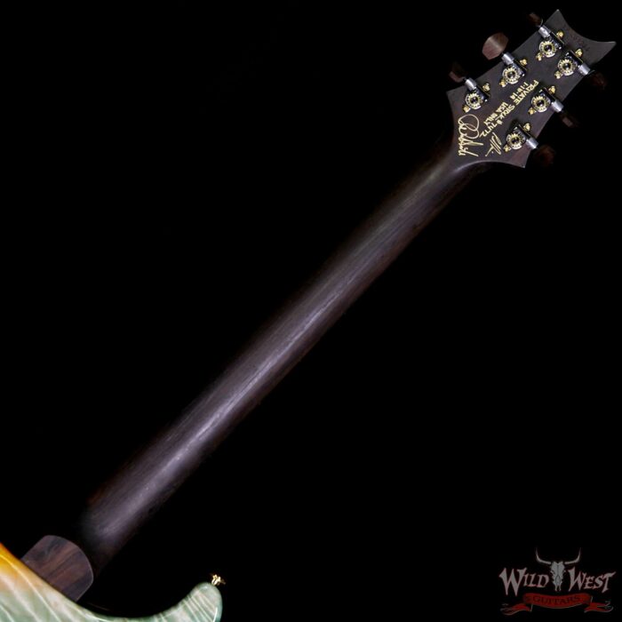 PRS Private Stock #7472 Custom 24-08 Quilt Top & Back Brazilian Rosewood Neck Beach Cross Fade - Image 10