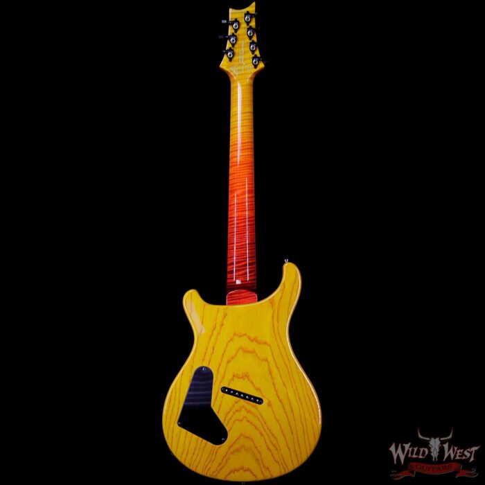 PRS Private Stock #7474 Custom 24 7-String Fanned Fret 1-Piece Burl Maple Top Cocobolo Fingerboard Dragon’s Breath - Image 5