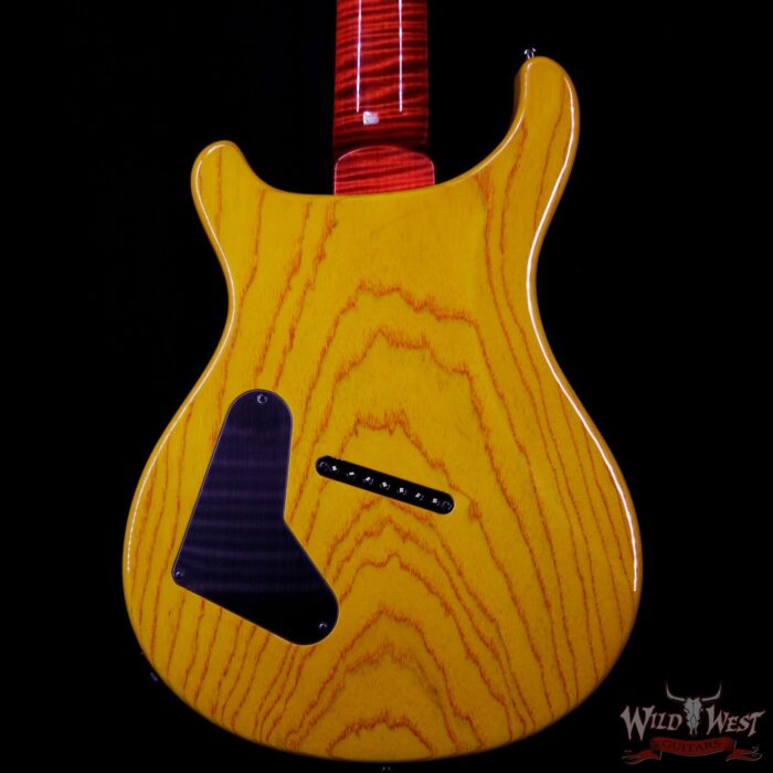 PRS Private Stock #7474 Custom 24 7-String Fanned Fret 1-Piece Burl Maple Top Cocobolo Fingerboard Dragon’s Breath - Image 6