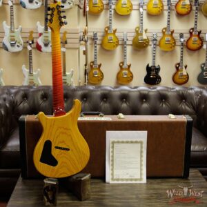 PRS Private Stock #7474 Custom 24 7-String Fanned Fret 1-Piece Burl Maple Top Cocobolo Fingerboard Dragon’s Breath - Image 13