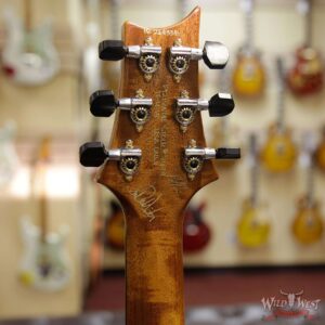 PRS Private Stock #7479 Custom 24-08 Singlecut Thickness Quilt Top Mahogany Middle Sapele Back Beach Cross Fade - Image 15