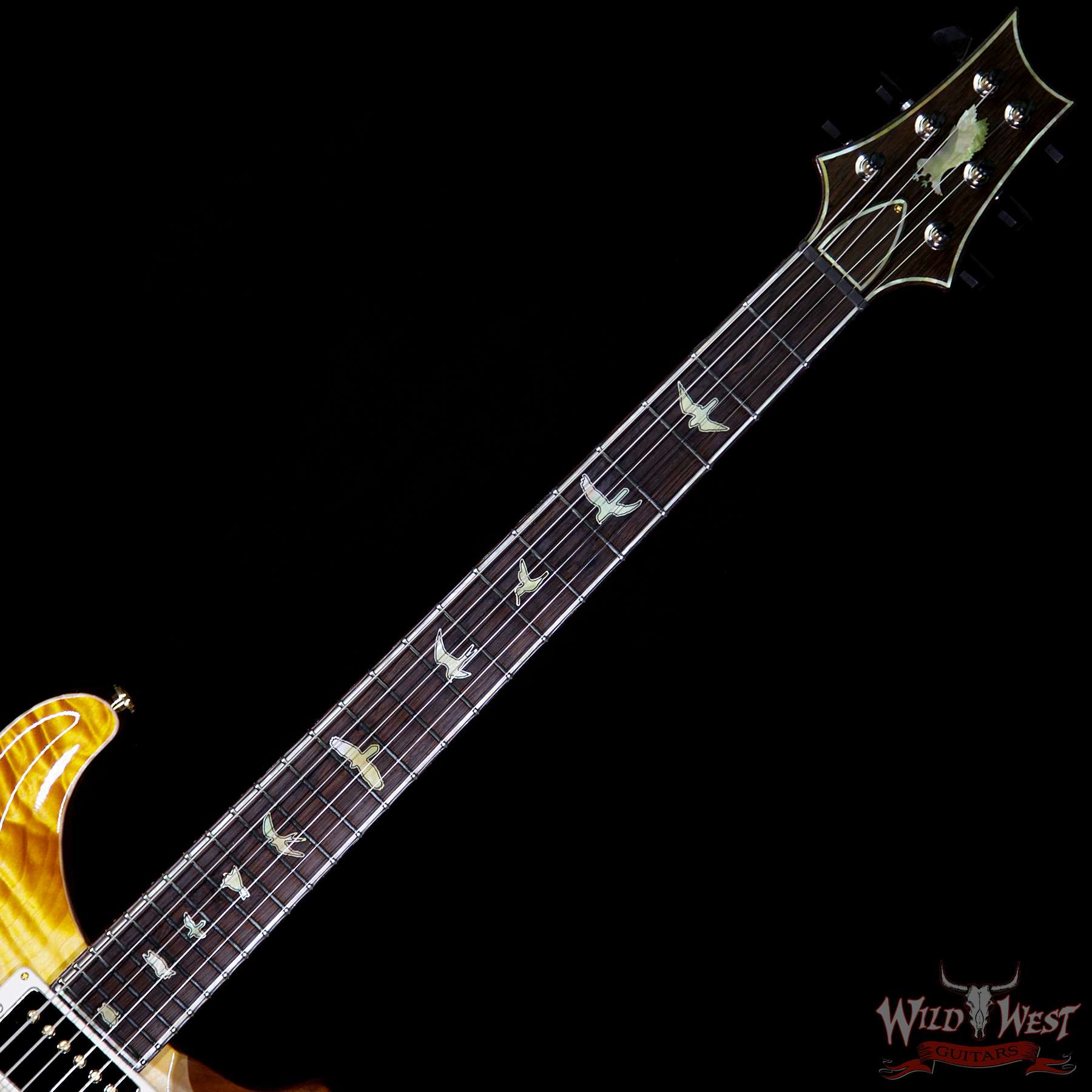 prs-ps7479-cu2408-beachcrossfade-260338-nf__wwg.jpg PRS Private Stock #7479 Custom 24-08 Singlecut Thickness Quilt Top Mahogany Middle Sapele Back Beach Cross Fade - Image 9