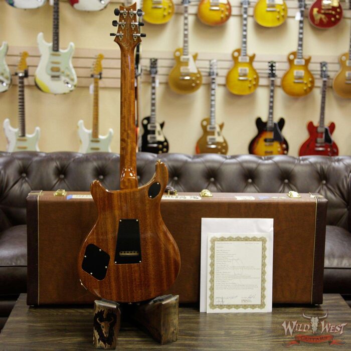 PRS Private Stock # 7480 McCarty 594 Trem 1-Piece Quilt Maple Top Brazilian Rosewood Board Tiger Eye - Image 13