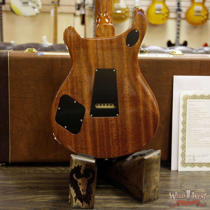 PRS Private Stock # 7480 McCarty 594 Trem 1-Piece Quilt Maple Top Brazilian Rosewood Board Tiger Eye - Image 14