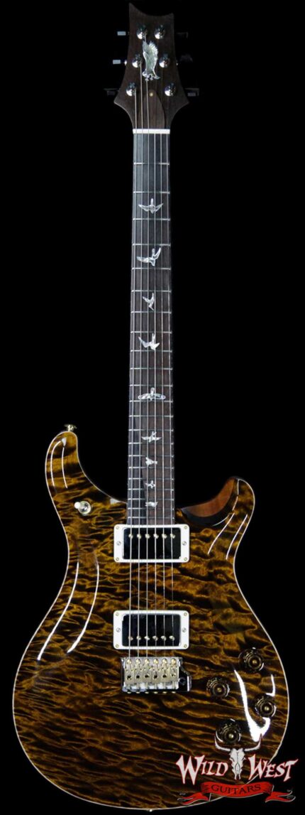 PRS Private Stock # 7480 McCarty 594 Trem 1-Piece Quilt Maple Top Brazilian Rosewood Board Tiger Eye
