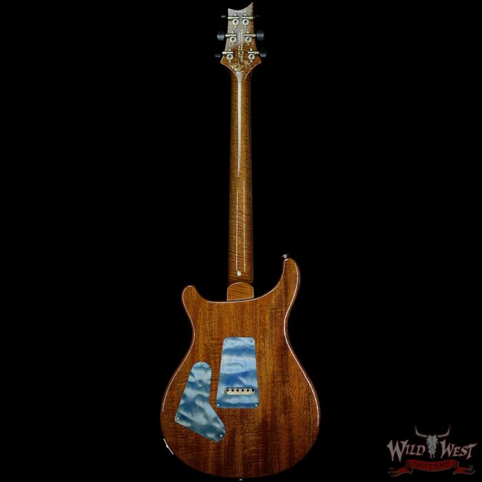 PRS Private Stock #7823 Guitar of the Gods Custom 24 Brazilian Rosewood Fingerboard with Tree of Life Inlay Faded Royal Blue Smoked Burst - Image 5