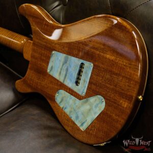 PRS Private Stock #7823 Guitar of the Gods Custom 24 Brazilian Rosewood Fingerboard with Tree of Life Inlay Faded Royal Blue Smoked Burst - Image 20