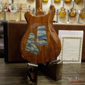 PRS Private Stock #7823 Guitar of the Gods Custom 24 Brazilian Rosewood Fingerboard with Tree of Life Inlay Faded Royal Blue Smoked Burst - Image 19