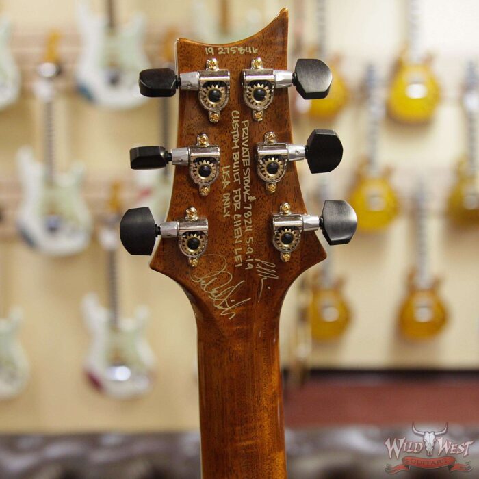PRS Private Stock #7824 Singlecut McCarty 594 Semi-Hollow Quilt Top Brazilian Rosewood Fingerboard Bahamian Blue - Image 9
