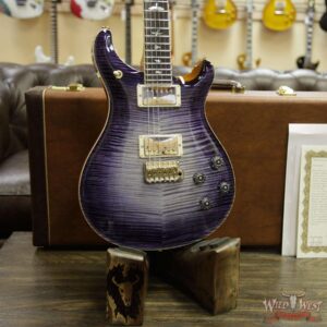 PRS Private Stock # 7826 McCarty 594 Trem Flame Top Brazilian Rosewood Board Purple Mist Glow - Image 12