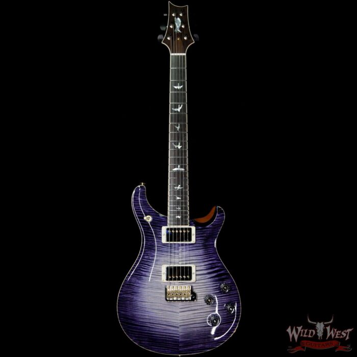 PRS Private Stock # 7826 McCarty 594 Trem Flame Top Brazilian Rosewood Board Purple Mist Glow - Image 4