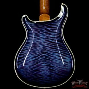 PRS Private Stock #7849 McCarty 594 Hollowbody II Tree of Life Aqua Violet Smoked Burst Brazilian Rosewood Fingerboard - Image 6
