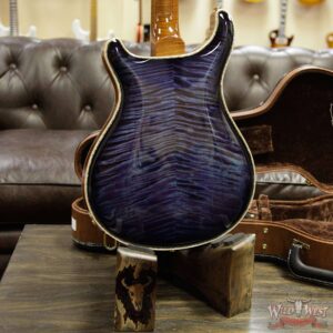 PRS Private Stock #7849 McCarty 594 Hollowbody II Tree of Life Aqua Violet Smoked Burst Brazilian Rosewood Fingerboard - Image 16