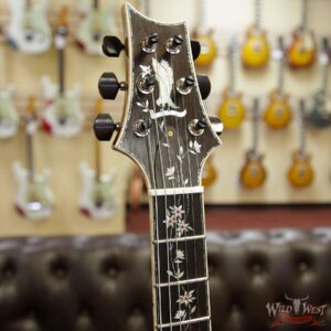 PRS Private Stock #7849 McCarty 594 Hollowbody II Tree of Life Aqua Violet Smoked Burst Brazilian Rosewood Fingerboard - Image 7