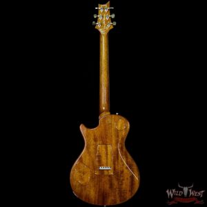 PRS Private Stock #8058 McCarty Singlecut 594 Tremolo Flame / Spalted Maple Top Natural with Blood Orange Center - Image 6
