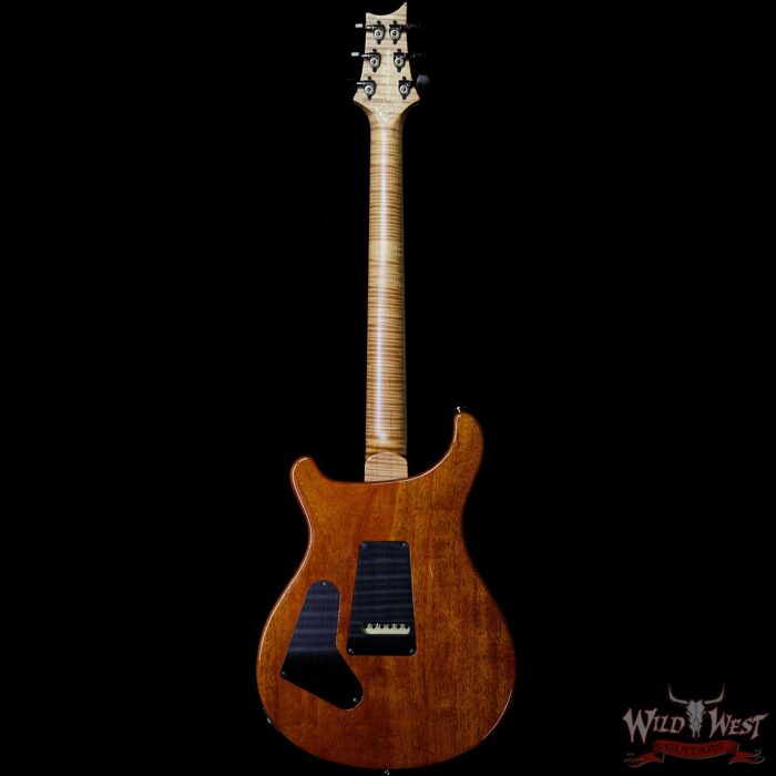 PRS Private Stock #8129 Custom 24 l Flame / Spalted Maple Flame Neck and Board Faded Aquamarine - Image 5