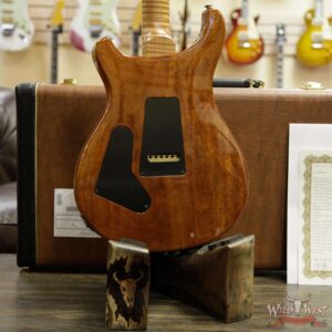 PRS Private Stock #8129 Custom 24 l Flame / Spalted Maple Flame Neck and Board Faded Aquamarine - Image 15