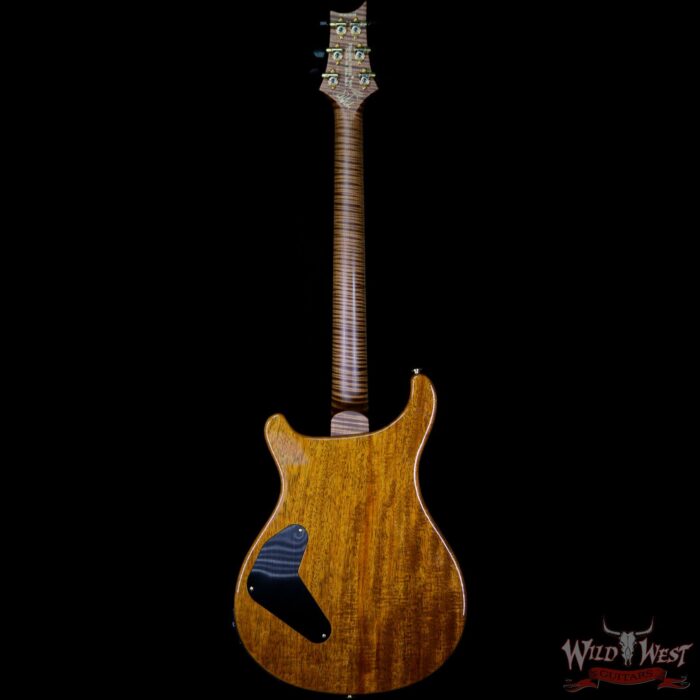 PRS Private Stock #8131 Custom 24 Piezo P24 Roasted Flame Maple Neck Brazilian Rosewood Board Bonnie Pink - Image 5