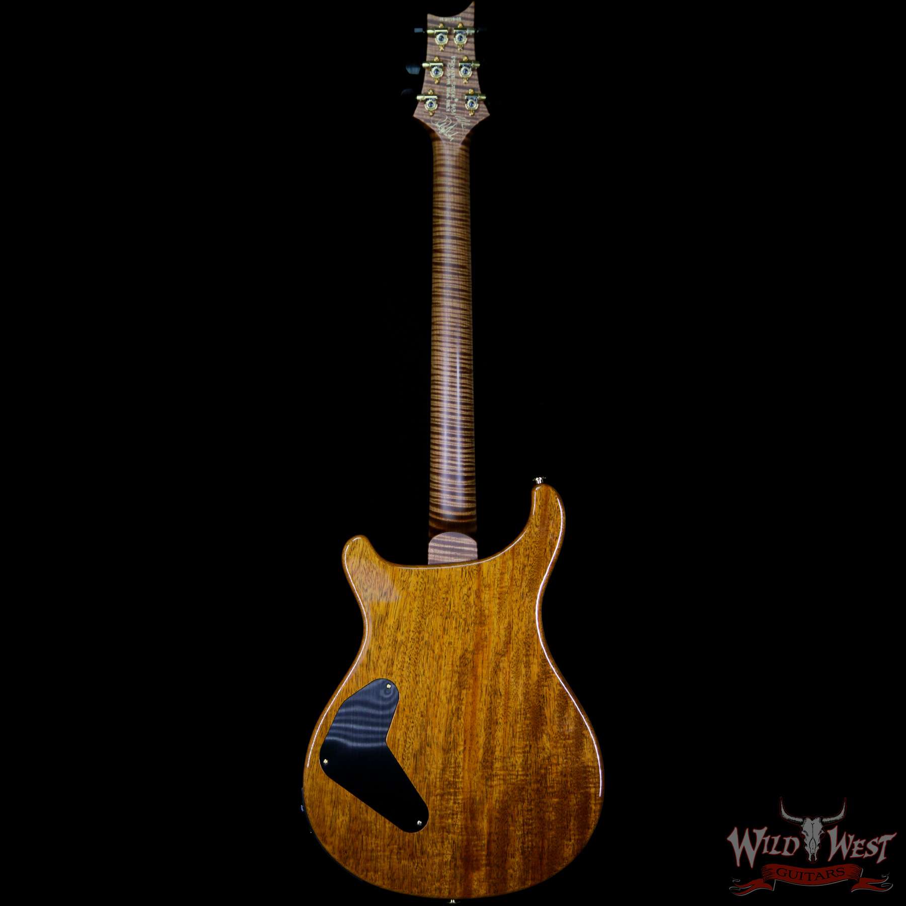 prs-ps8131-p24-bp-277849-b__wwg.jpg PRS Private Stock #8131 Custom 24 Piezo P24 Roasted Flame Maple Neck Brazilian Rosewood Board Bonnie Pink - Image 5