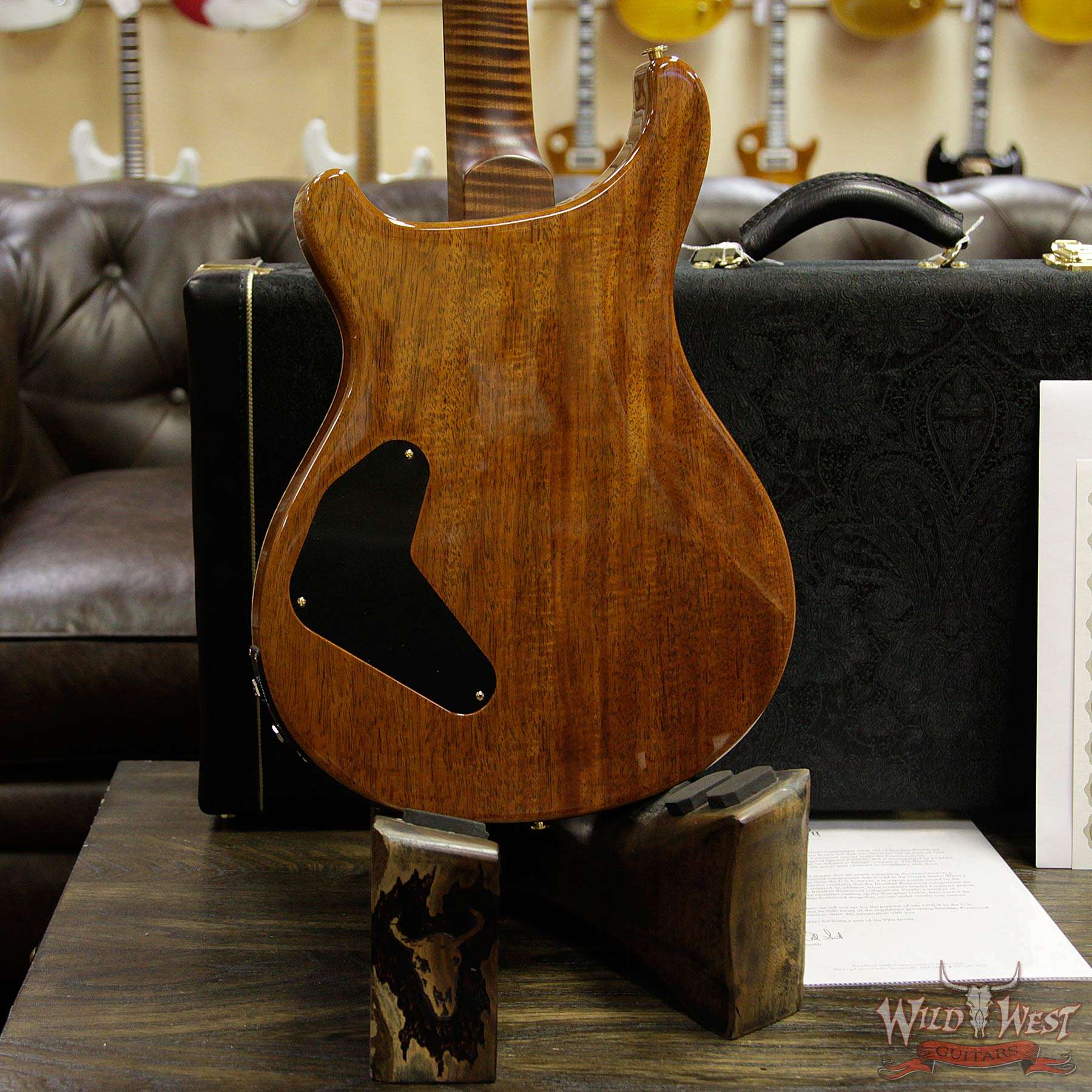 prs-ps8131-p24-bp-277849-d4__wwg.jpg PRS Private Stock #8131 Custom 24 Piezo P24 Roasted Flame Maple Neck Brazilian Rosewood Board Bonnie Pink - Image 15