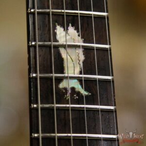 PRS Private Stock #8131 Custom 24 Piezo P24 Roasted Flame Maple Neck Brazilian Rosewood Board Bonnie Pink - Image 9