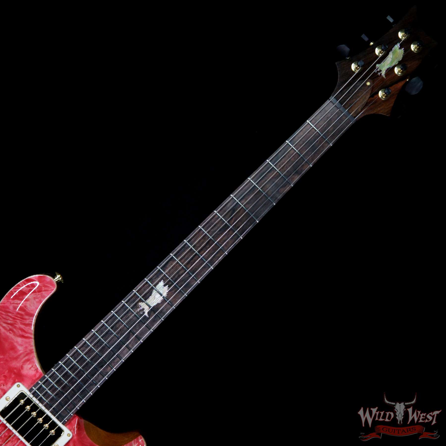 prs-ps8131-p24-bp-277849-nf__wwg.jpg PRS Private Stock #8131 Custom 24 Piezo P24 Roasted Flame Maple Neck Brazilian Rosewood Board Bonnie Pink - Image 8