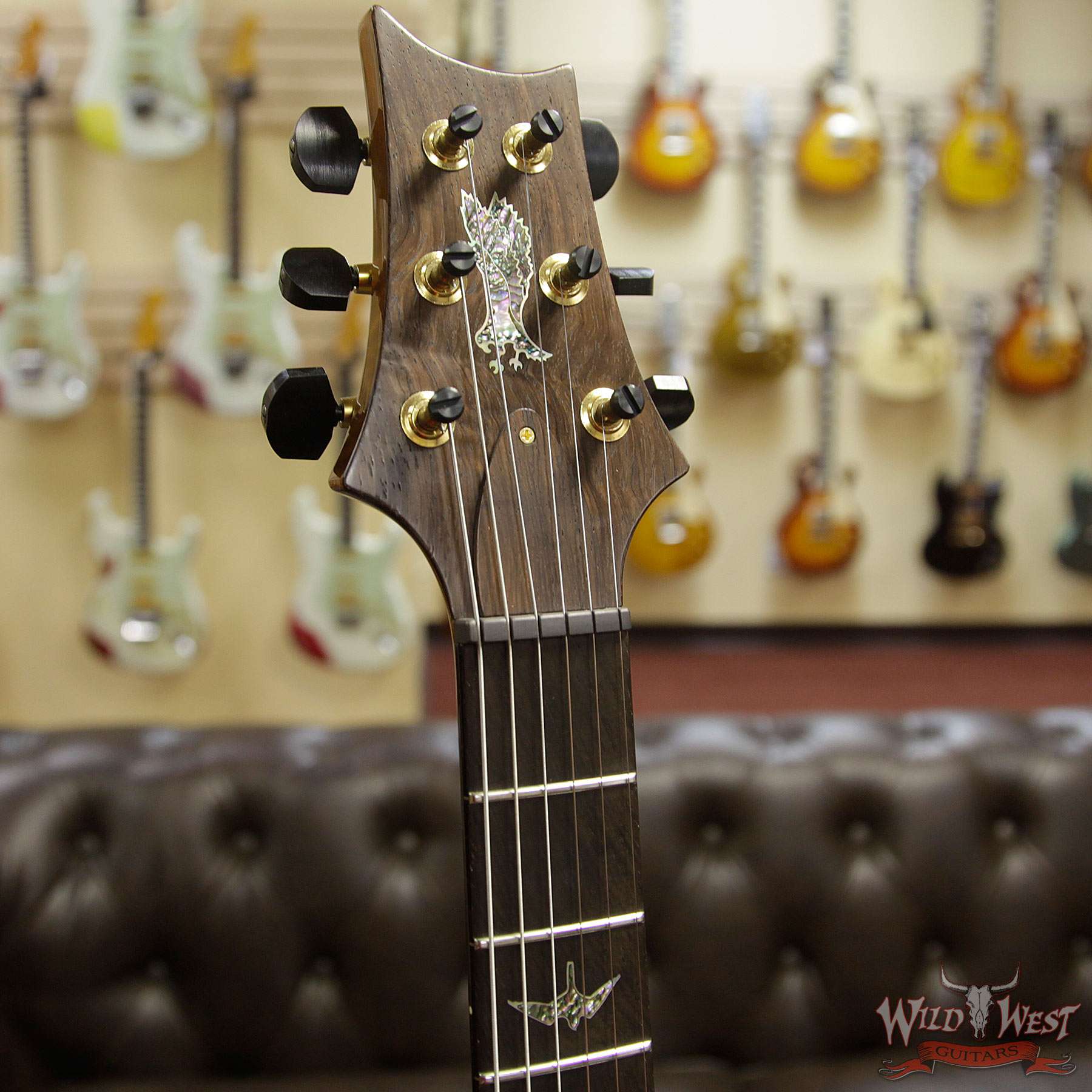 prs-ps8134-hb2-santanaorange-284914-hf__wwg.jpg PRS Private Stock #8134 Hollowbody II Piezo Quilted Maple Top & Back Brazilian Rosewood Board Santana Orange - Image 7