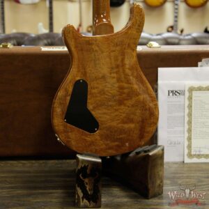 PRS Private Stock #8135 Custom 24 Stoptail Burl Maple Top Brazilian Rosewood Board Aqua Violet - Image 15