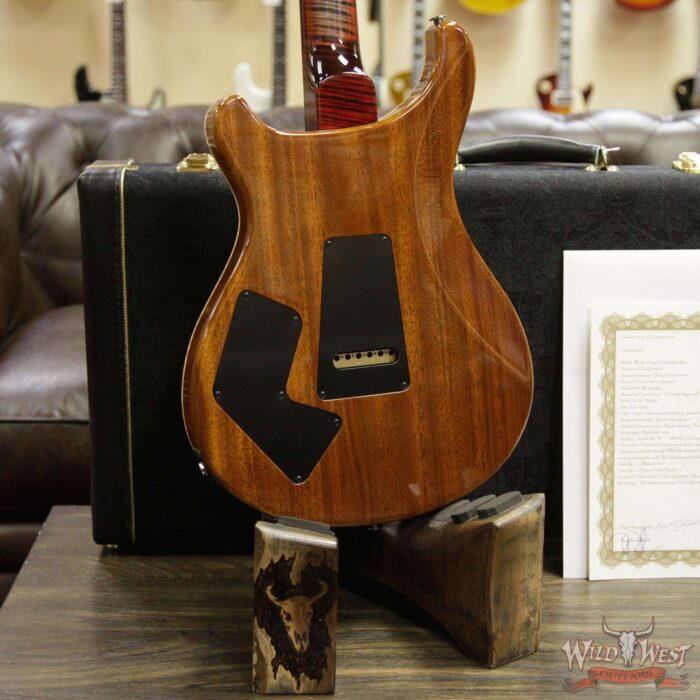 PRS Private Stock Modern Eagle V Limited Brazilian Rosewood Fingerboard Charcoal Cherry Burst - Image 15