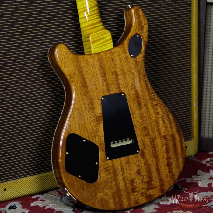 PRS Private Stock #8432 McCarty Trem Semi-Hollow in 25.5’’ Scale Brazilian Rosewood Fingerboard Flame Maple Neck Honey Gold - Image 11
